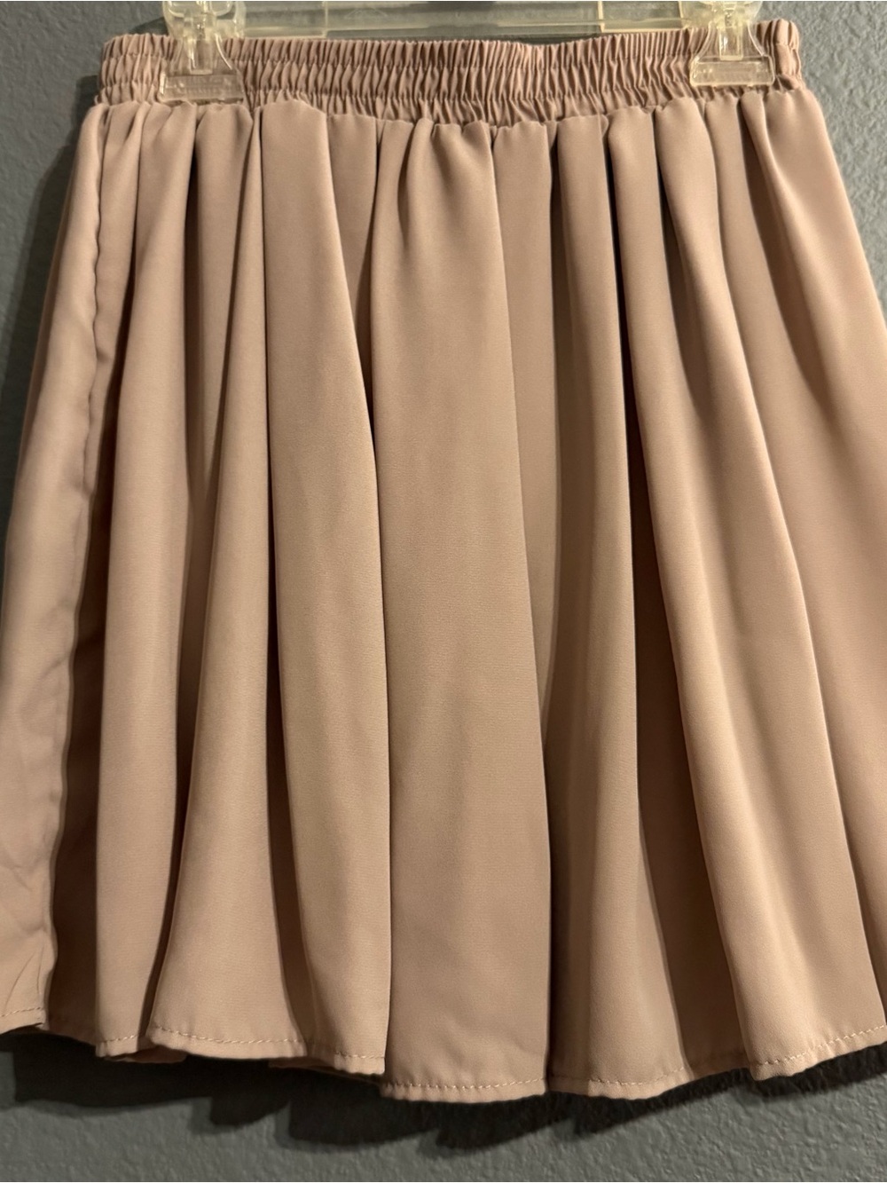 Brandy Melville Mini Skirt Tan